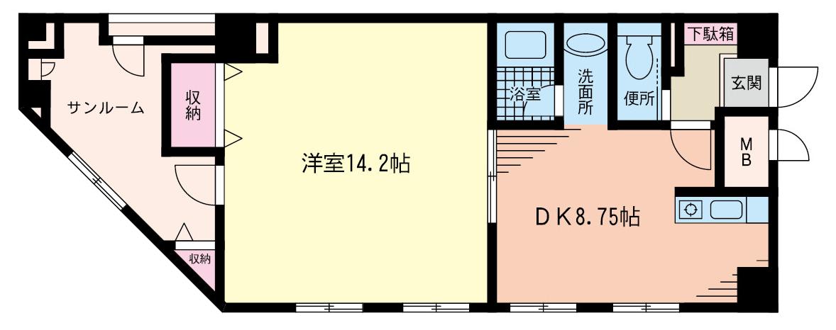 ISグランデセンター北の間取り