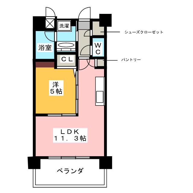 ＡＮＧＥＬＩＮＡの間取り