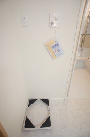 その他設備　室内洗濯機置き場♪キャスター付き