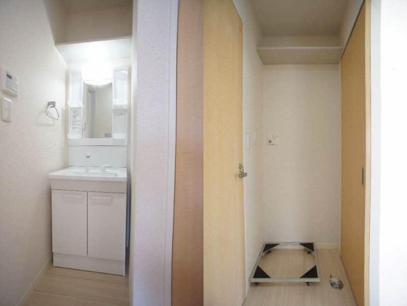 洗面設備　図面と現状に相違がある場合には現状を優先