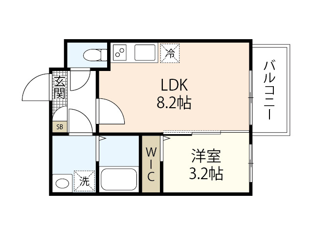 スマイルレジデンス三筋 南館の間取り