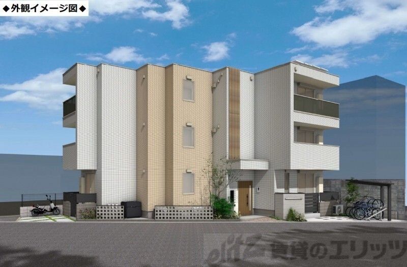 建物外観　外観パース