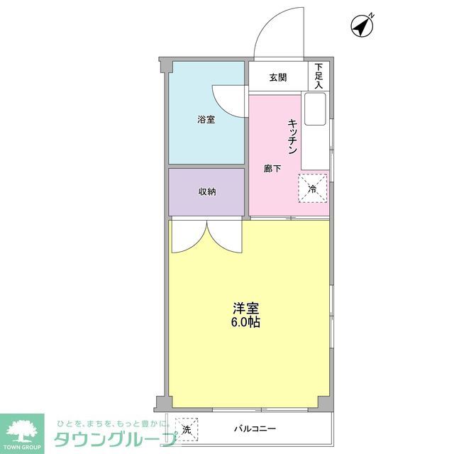 トーコー幸町ハイツ パートIの間取り写真