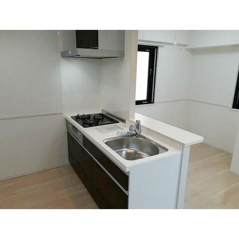 キッチン　うれしい3口コンロ☆