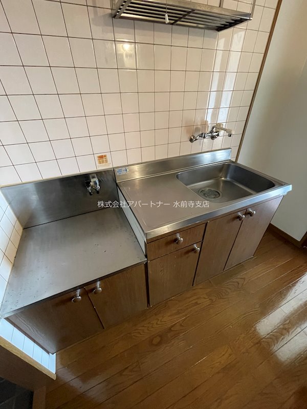 キッチン　2口コンロが設置可能なキッチンです！※イメージ