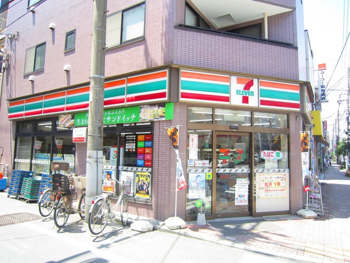 コンビニ　セブンイレブン墨田菊川店（コンビニ）まで453m