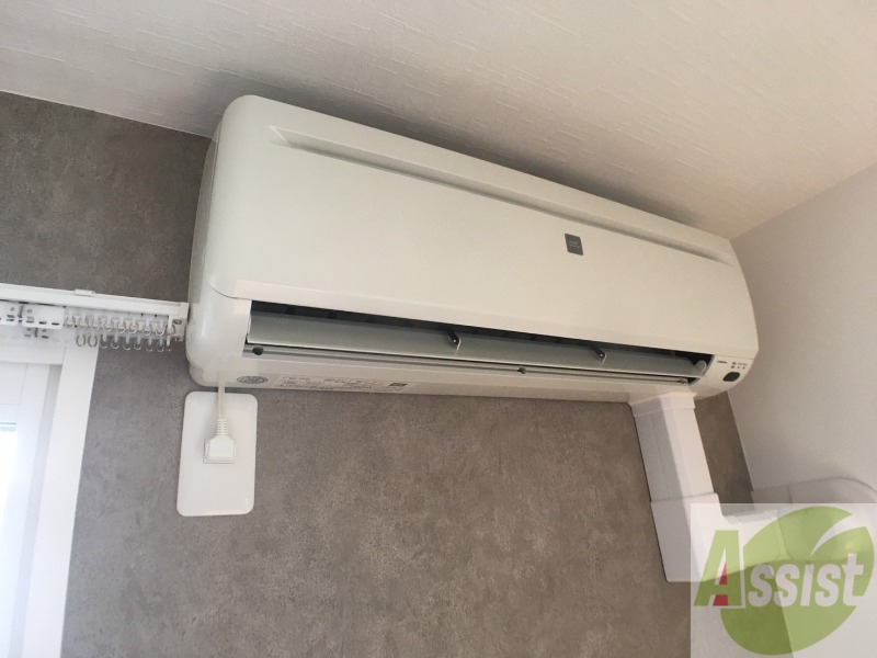 その他設備　エアコンが設置してありますので、寒暖対策もばっちり。