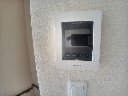 セキュリティ　モニター付きインターホン