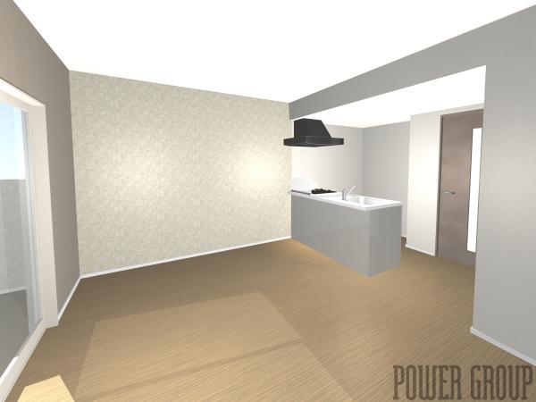 居室・リビング　パース画像