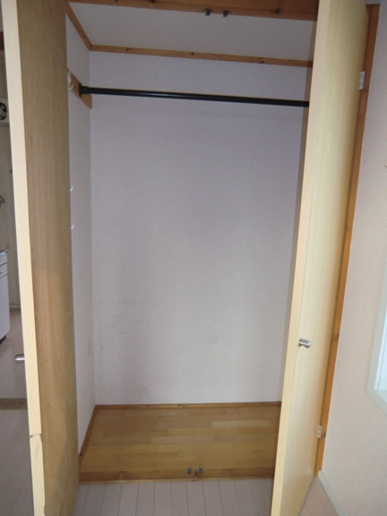 収納　大きなスペースがあり、収納には困りません