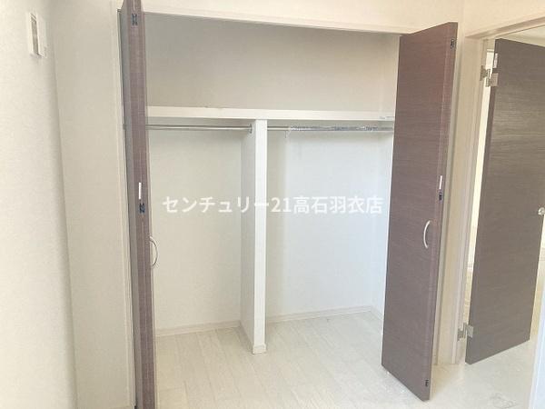 収納　クローゼット！