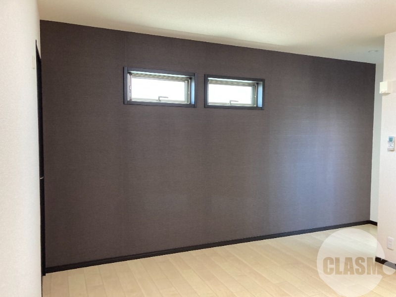 居室・リビング　アクセントクロスがお洒落です♪