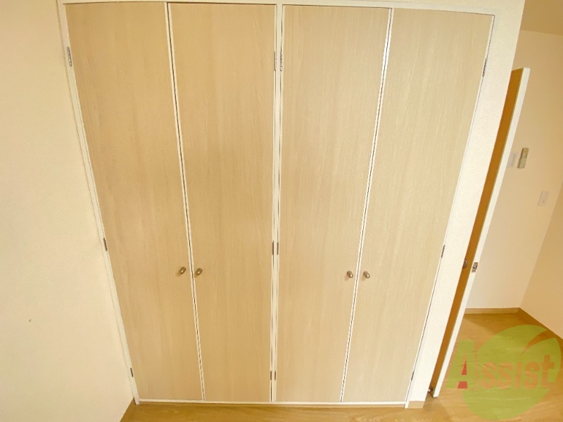 収納　こちらは収納です。中は後ほどご紹介させて頂きます。