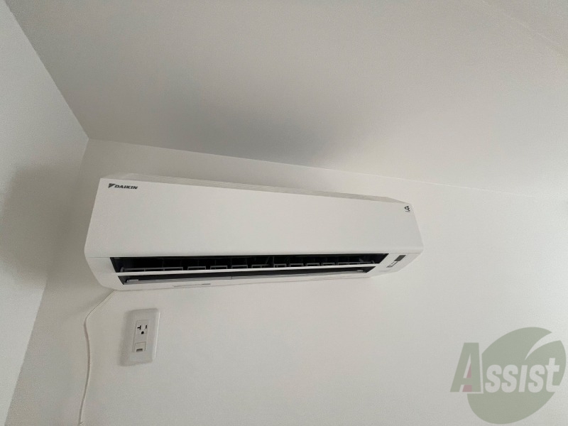 その他設備　エアコン付きで快適なリビングです！欠かせませんね。