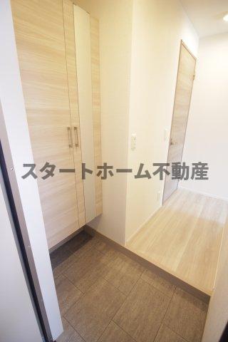 玄関　落ち着いた玄関です