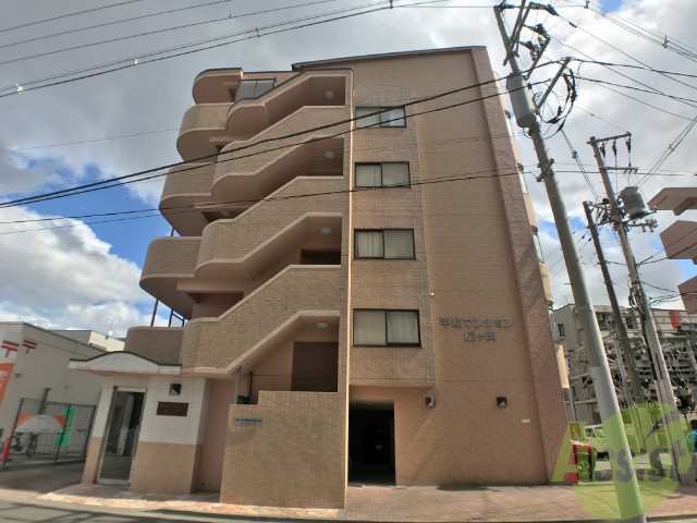 建物外観　仙台市宮城野区西宮城野「平和マンション榴ヶ岡」