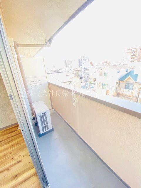 バルコニー　401号室_2023.4.13撮影