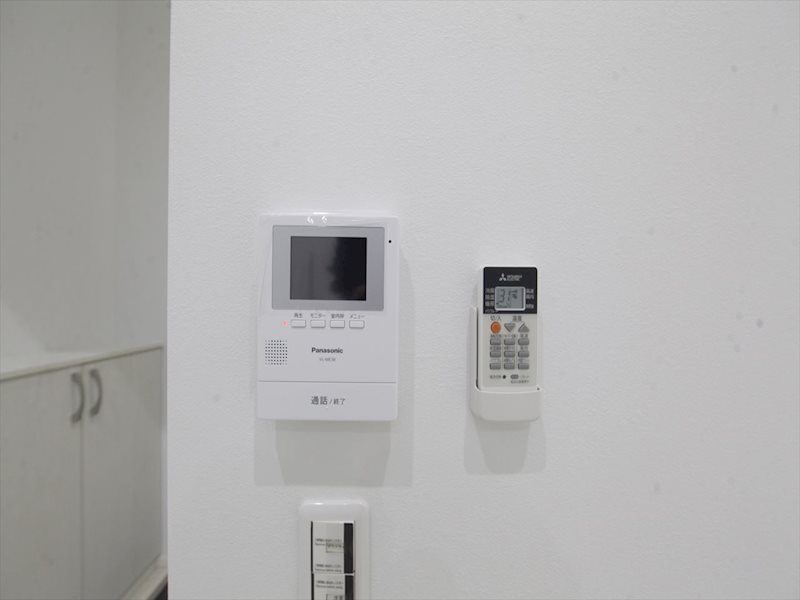 セキュリティ　TVモニター付インターホン完備