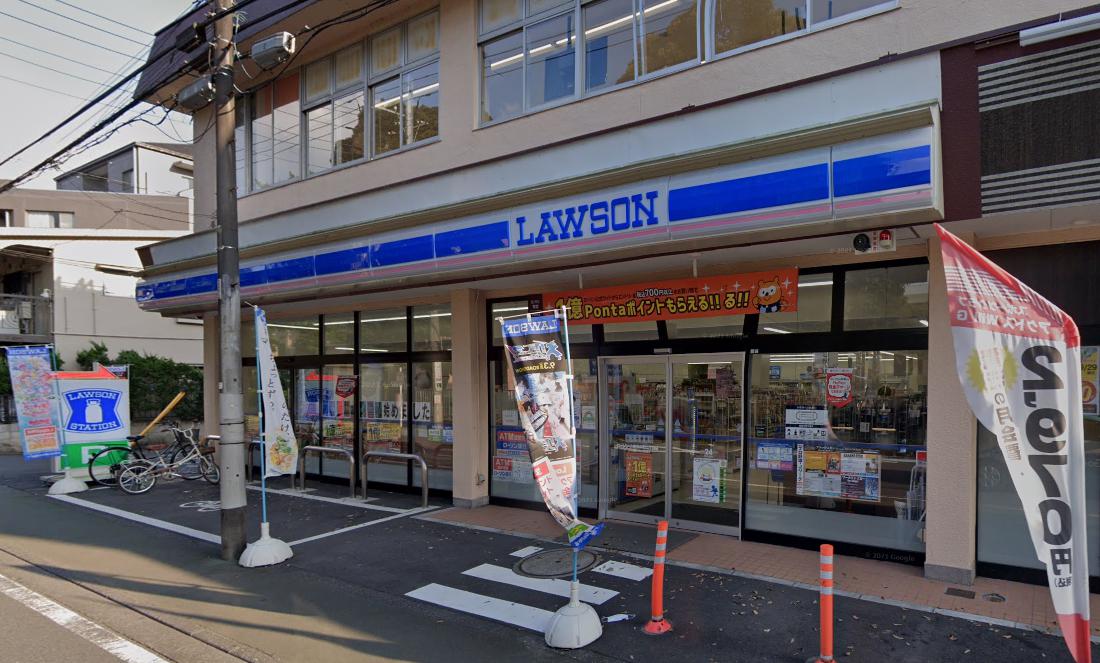 コンビニ　ローソン 小金井中町二丁目店（コンビニ）まで58m