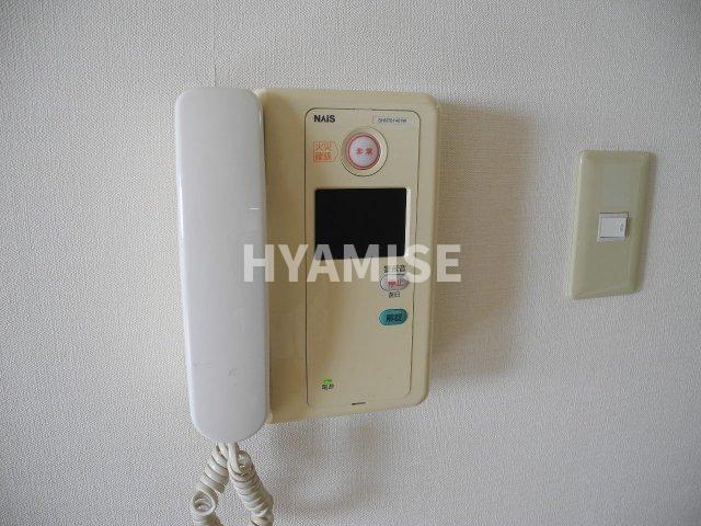 セキュリティ　※室内画像は別号室のもの