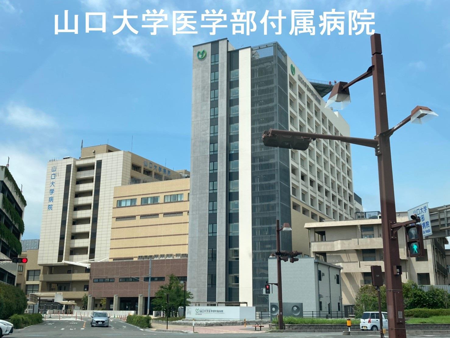 病院　山口大学医学部付属病院（病院）まで350m