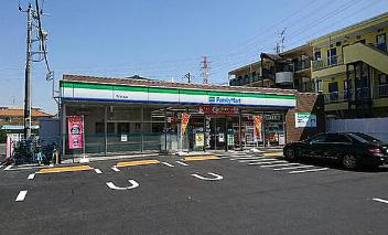 コンビニ　ファミリーマート 市川入船店（コンビニ）まで695m