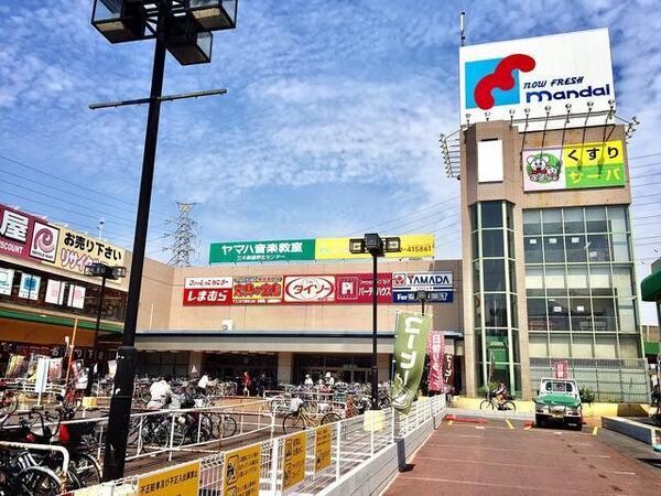 スーパー　万代金岡店（スーパー）まで668m