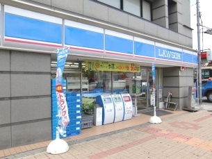 コンビニ　ローソン一之江駅前店（コンビニ）まで378m