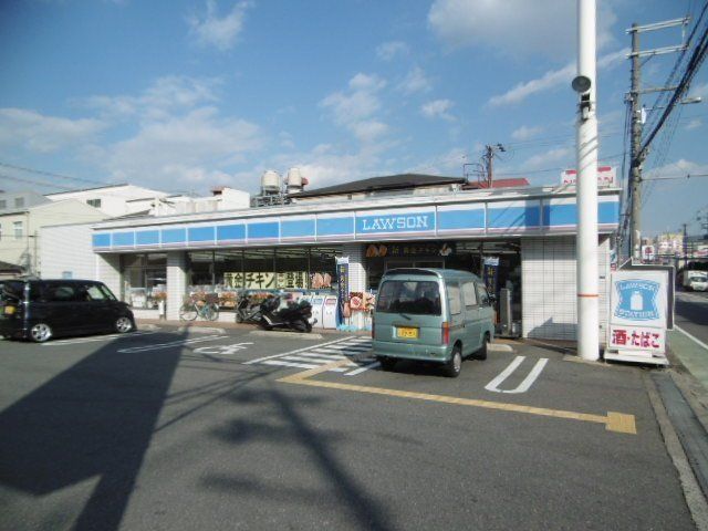 コンビニ　ローソン東大阪御厨6丁目店（コンビニ）まで162m