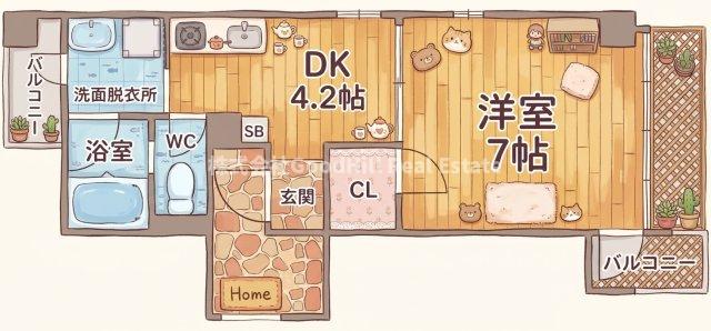 新和ルミエールの間取り写真