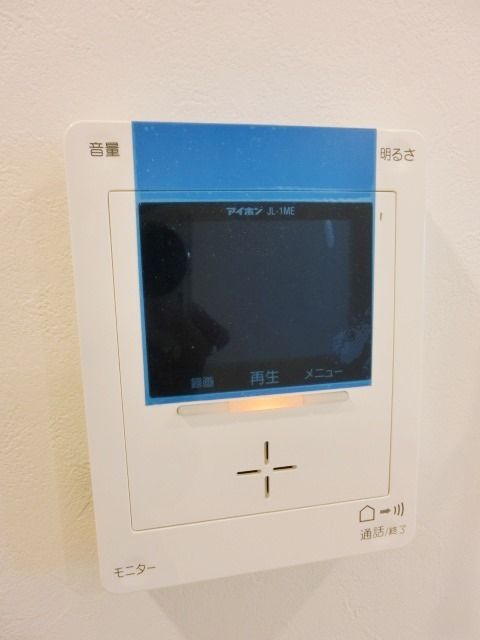 セキュリティ　女性も安心のＴＶモニターホンです。