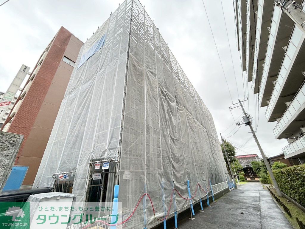 京成松戸線 松戸駅 徒歩5分 4階建 新築の外観写真