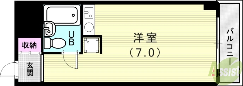 リアライズ今寺の間取り写真