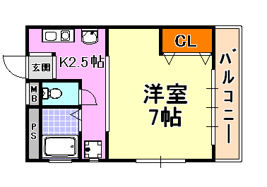 JUN本山の間取り写真