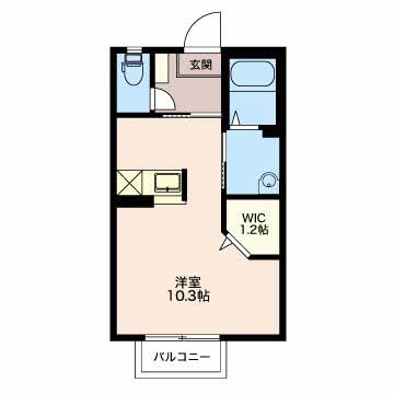 ＪＲ信越本線 直江津駅 2階建 築18年の間取り写真