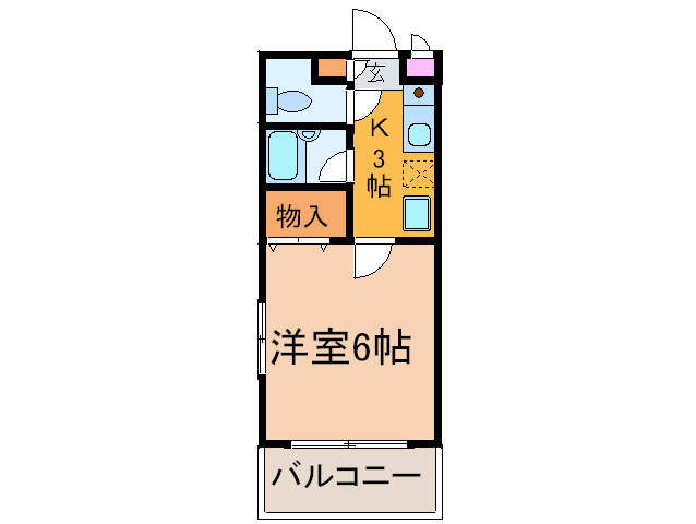 ササノハイツの間取り写真