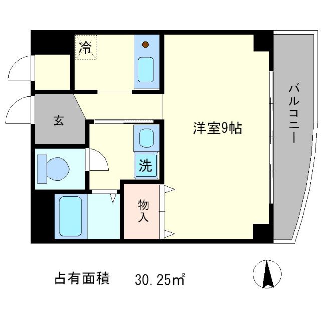 シティパルの間取り写真