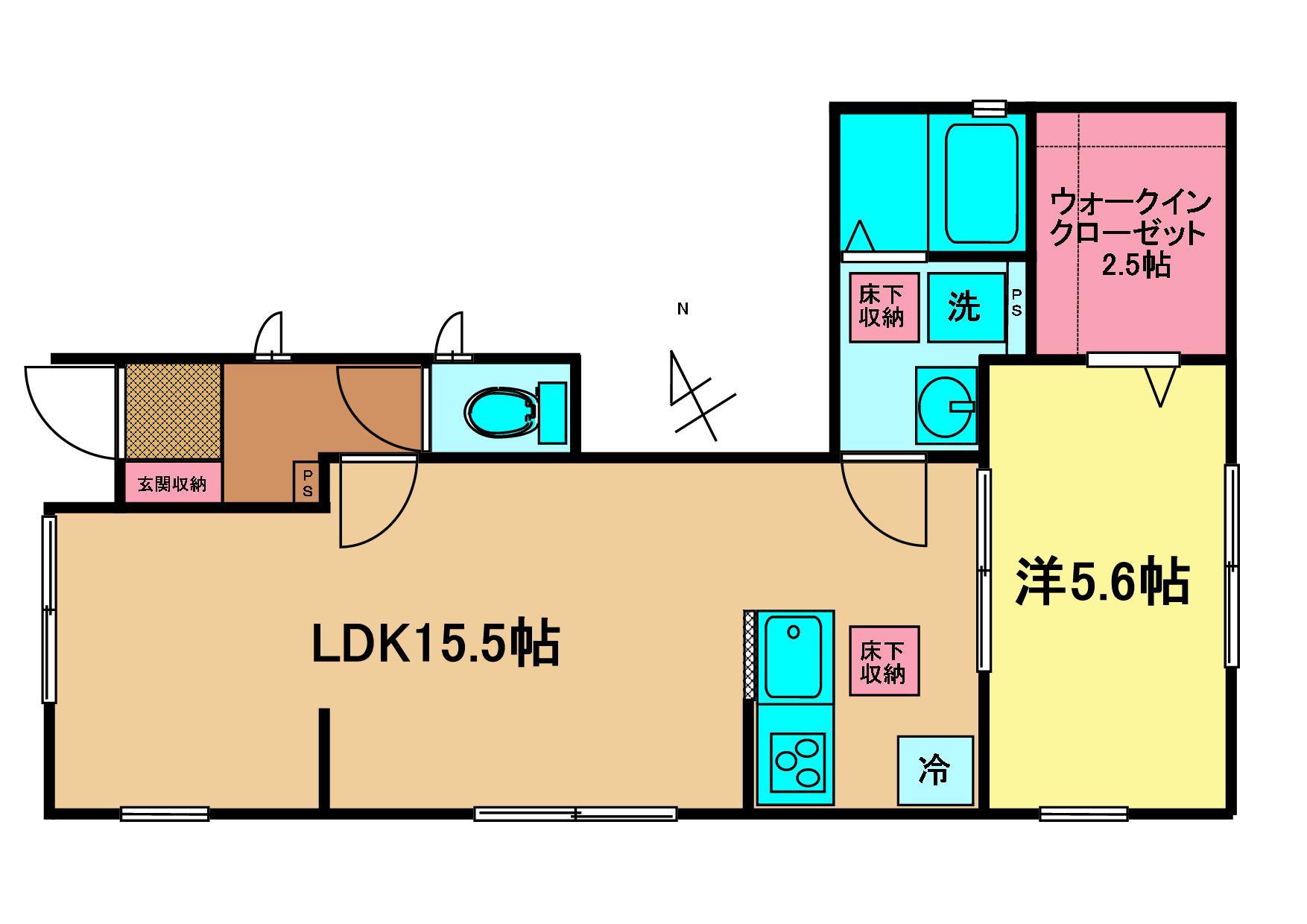 西武池袋線 練馬駅 徒歩9分 3階建 新築の間取り写真