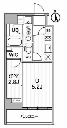 ALTERNA東池袋の間取り写真