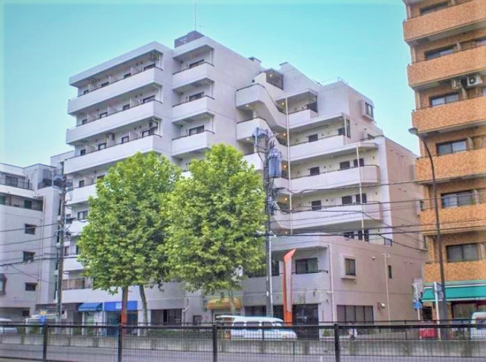 ライオンズマンション方南町駅前の外観写真