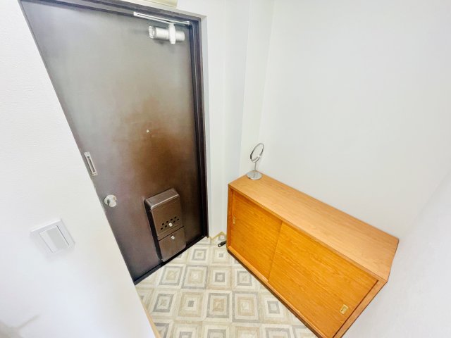 レオ板橋の玄関写真