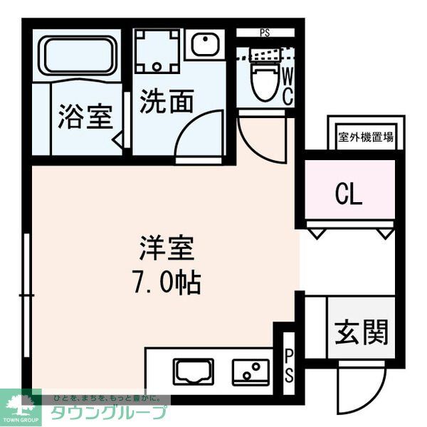 GARNET住居の間取り写真