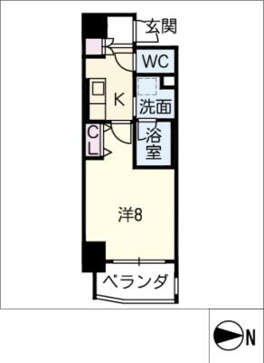 ウィステリアテラス今池の間取り写真