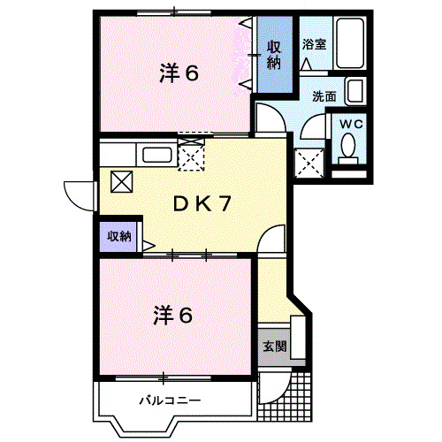 アトリオハウスの間取り