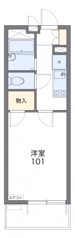 シャローム津田沼の間取り