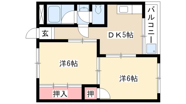 第2三鈴ビルの間取り