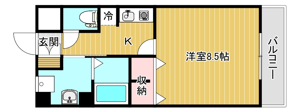 ファースト米山の間取り