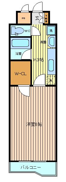 PINE上杉の間取り