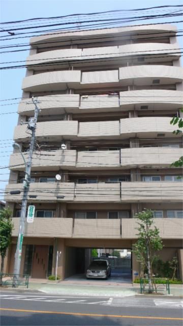 江戸川区中央のマンションの建物外観