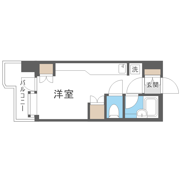 サンシャインシティー21の間取り